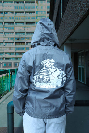 Ripndip nermal reflective on sale line camo anorak jacket