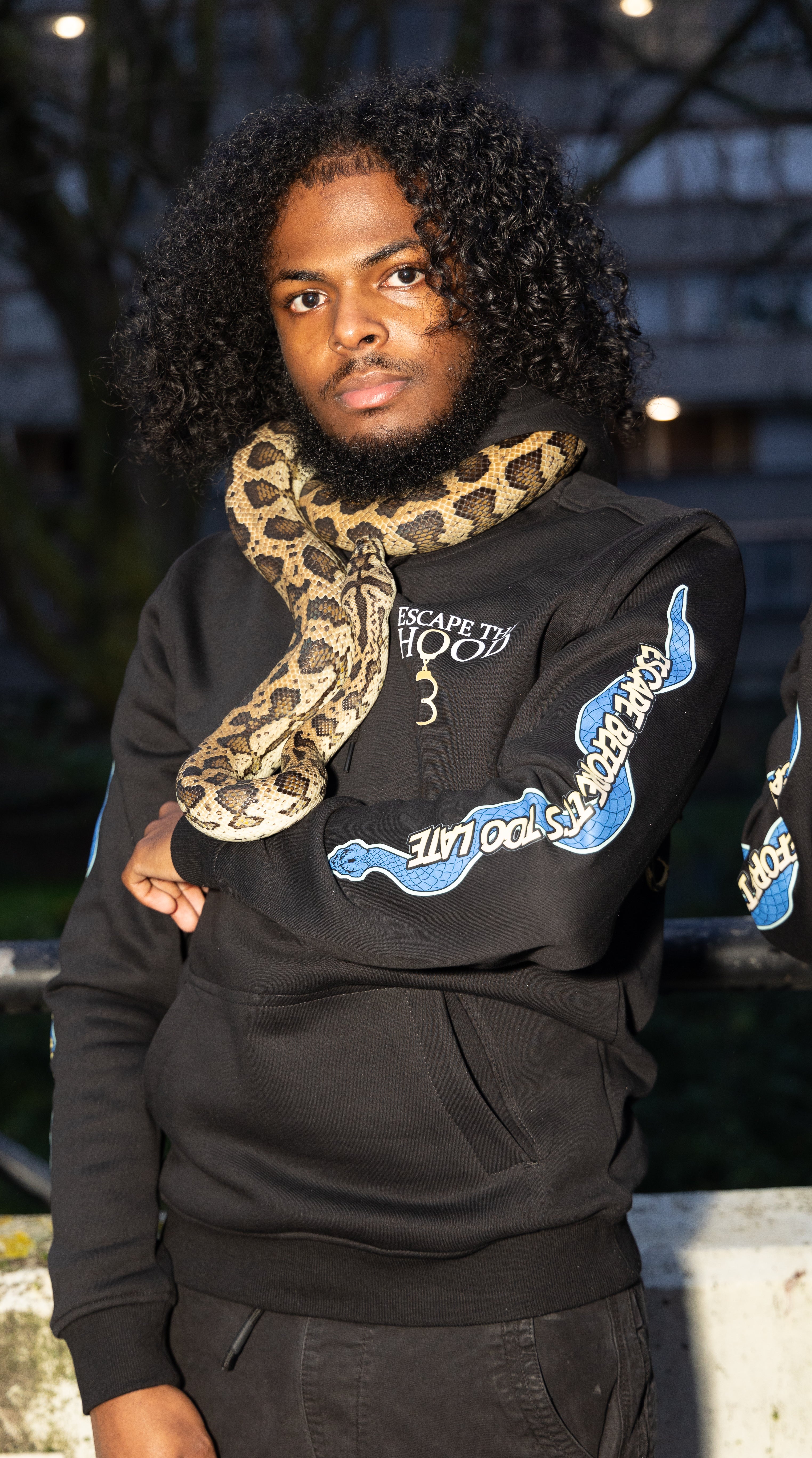 Concrete Jungle: Serpent Survival Hoodie