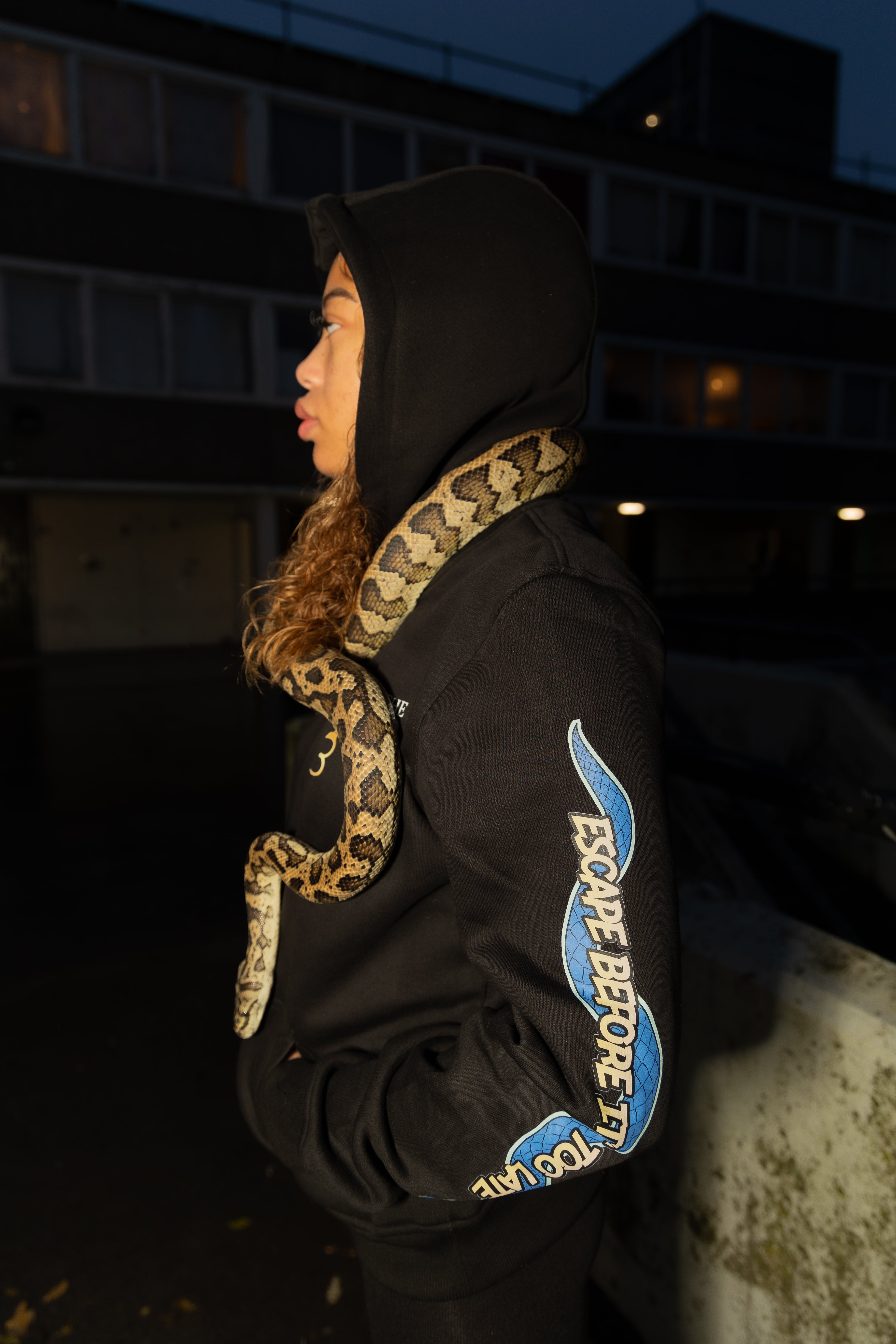 Concrete Jungle: Serpent Survival Hoodie